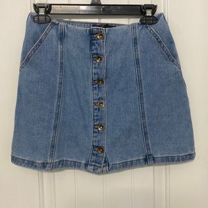 Denim skirt